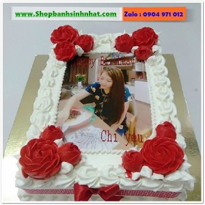 Bánh Sinh Nhật In Hình Ảnh - H781